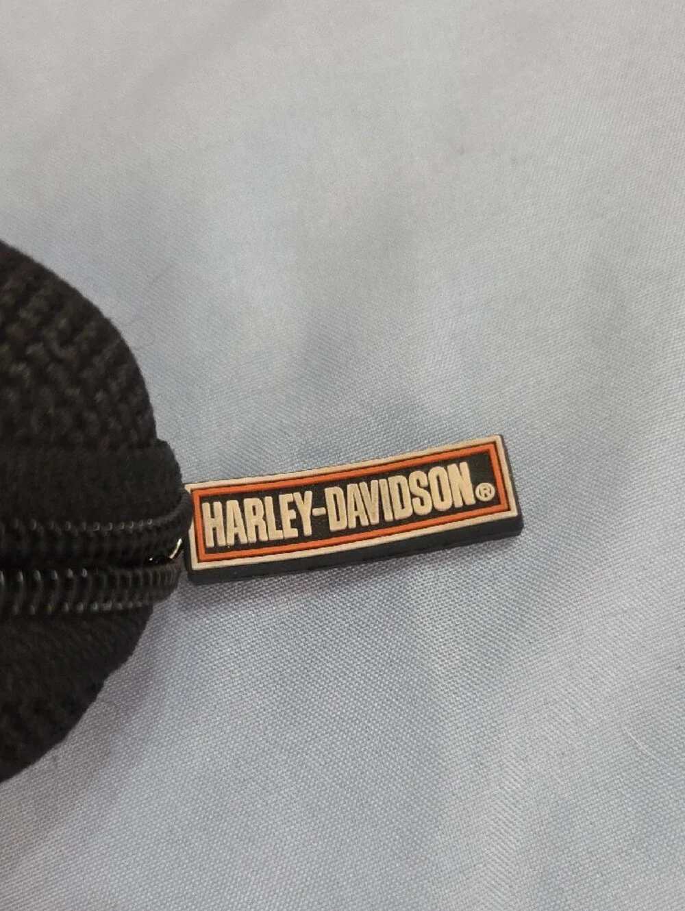 Harley-Davidson Black Semi-Rigid Sunglasses CASE ONLY with Orange Logo